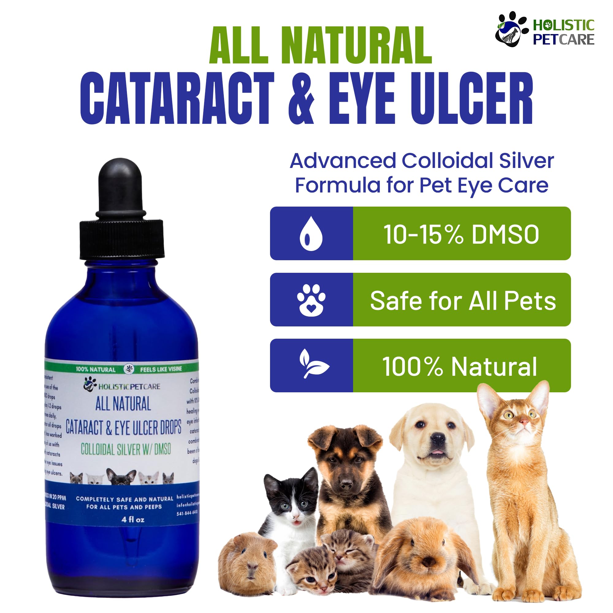 Holistic Pet Care soulagement potentiel des irritations oculaires