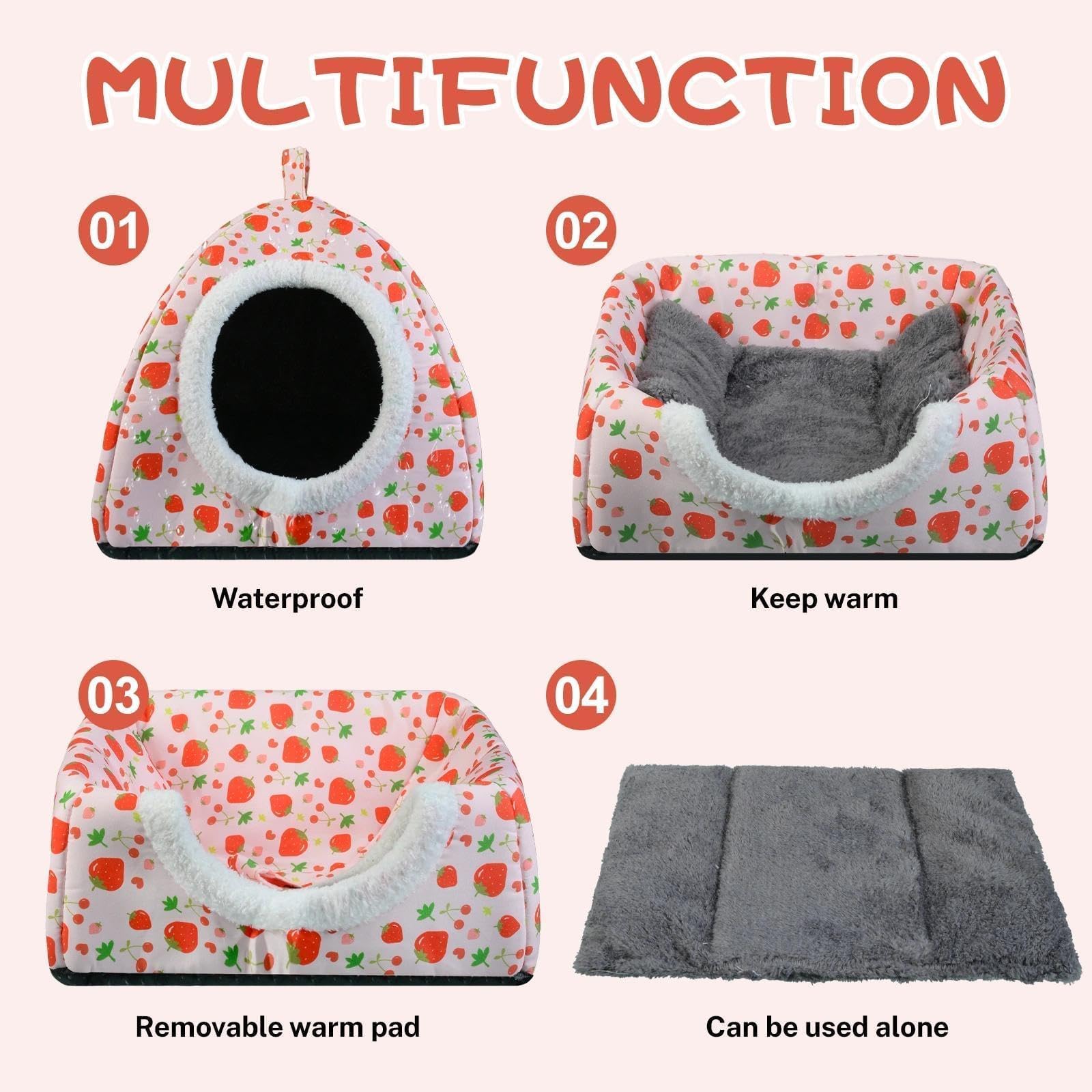 Hollima design-fraises-adorable: décoration charmante qui s'intègre au salon.