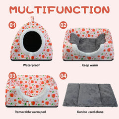 Hollima design-fraises-adorable: décoration charmante qui s'intègre au salon.
