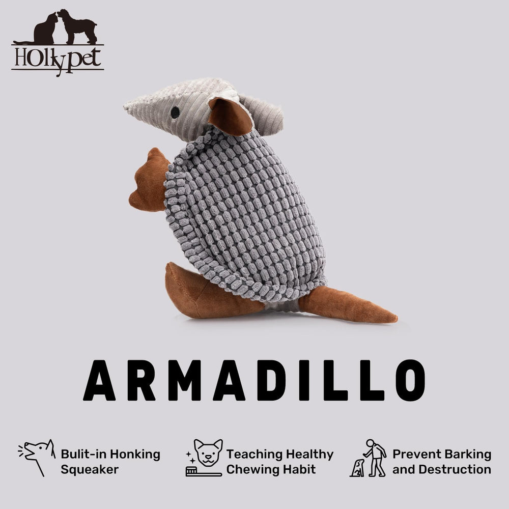 Hollypet Armadillo jouet utilisable aussi bien à l'intérieur qu'à l'extérieur.