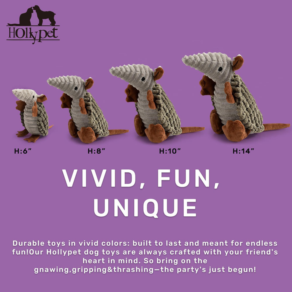 Hollypet Armadillo: design attrayant et coloré pour stimuler le jeu quotidien