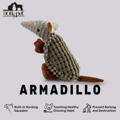 Hollypet Armadillo: idéal pour jeux intérieurs et extérieurs et rapporter