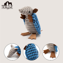 Peluche Hollypet Armadillo au design mignon et coloré pour petits chiens.