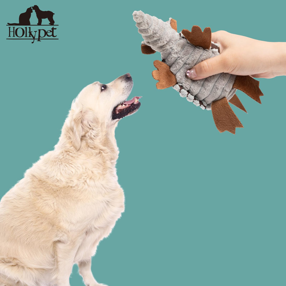 Hollypet Armadillo peluche douce et durable, parfaite pour les jeux en intérieur.
