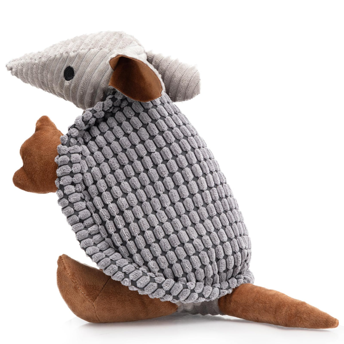 Hollypet Armadillo peluche avec sifflement unique pour divertir et stimuler le chiot.