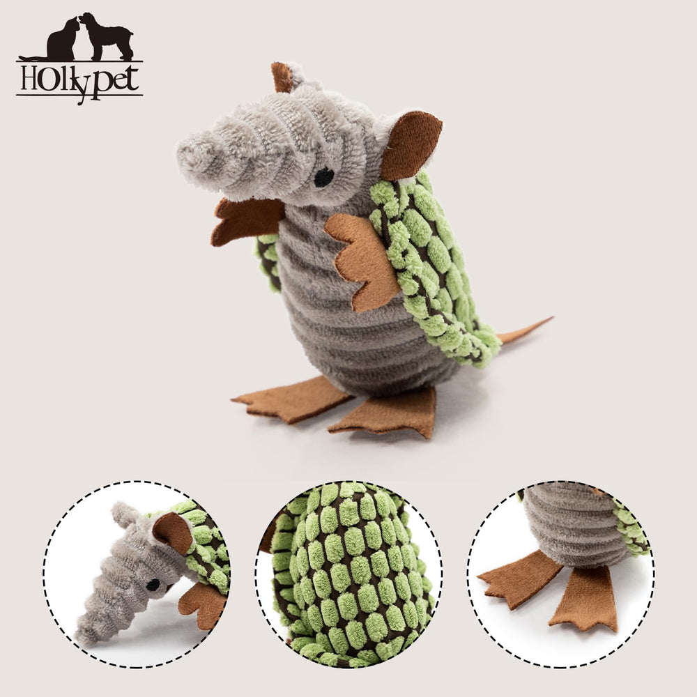 Hollypet Armadillo peluche design mignon, attire l attention et encourage le jeu.