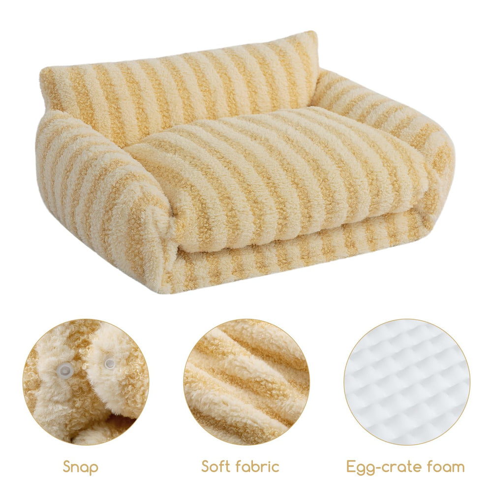 Hollypet Housse rembourrage lavable en machine pour entretien facile.