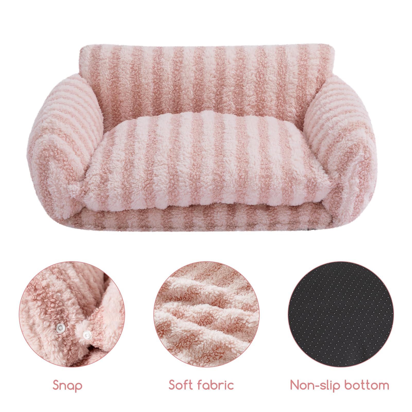 Hollypet lit-chat emballage sous vide rose : préparation rapide à l’utilisation.