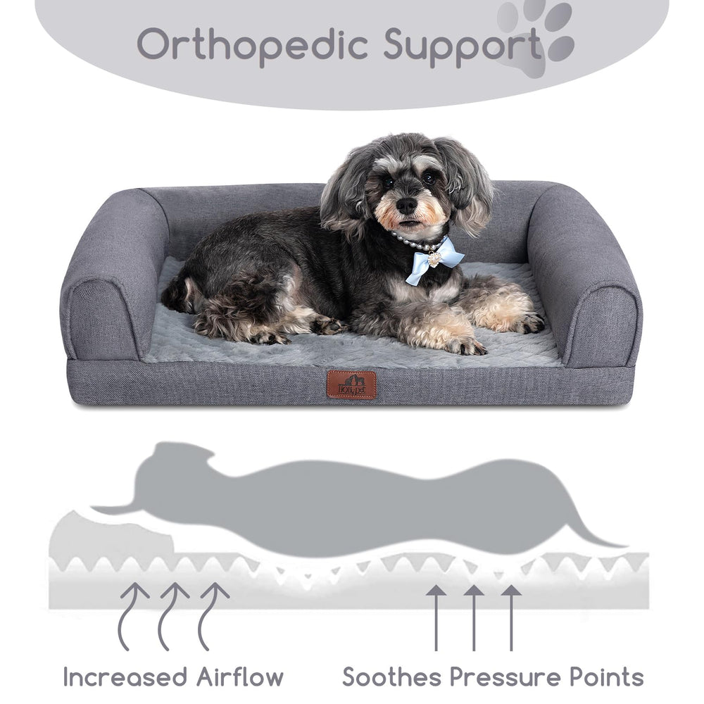 Hollypet housse douce amovible et lavable pour le nettoyage.