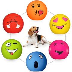 Holysteed balles siffantes pour chien moyen stimulent le jeu et l'interaction.