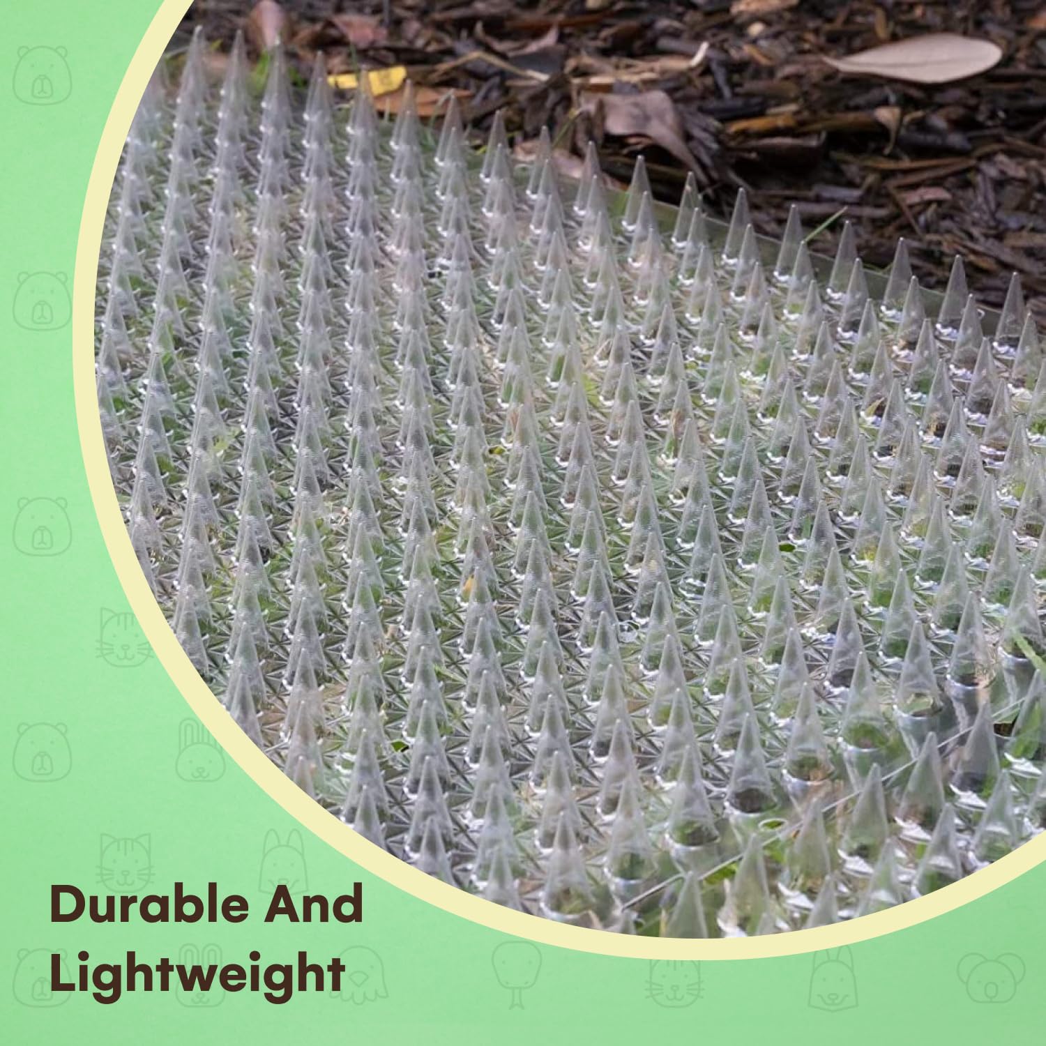 Homarden Lot de 6 tapis, solution polyvalente et légère.