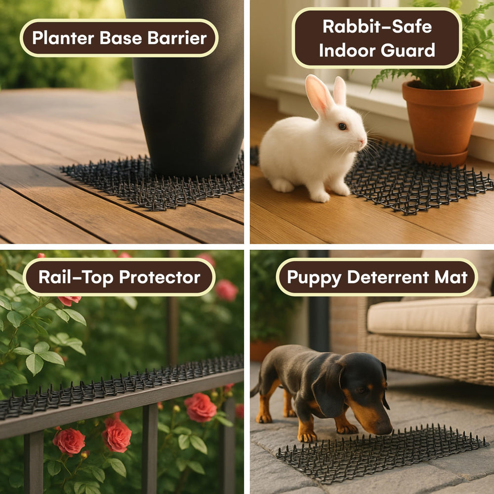 Homarden Tapis répulsif autour d'un poteau ou d'une clôture.