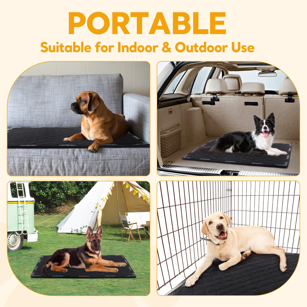 Utilisation intérieur et extérieur, confort durable pour chien.