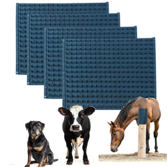 Homcare Tapis-Grattoir Chevaux lot quatre : massage doux et toilettage simple