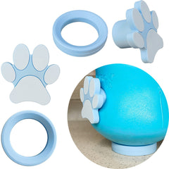 Bouchon silicone HOMDSG anti-fuite pour jouet chien, évite les fuites lors du remplissage.