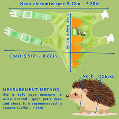 Boucles réglables faciles à enfiler pour hérisson