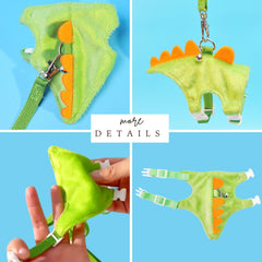 Harnais Homedy Crafts en peluche douce, confort durable pour toute l’année