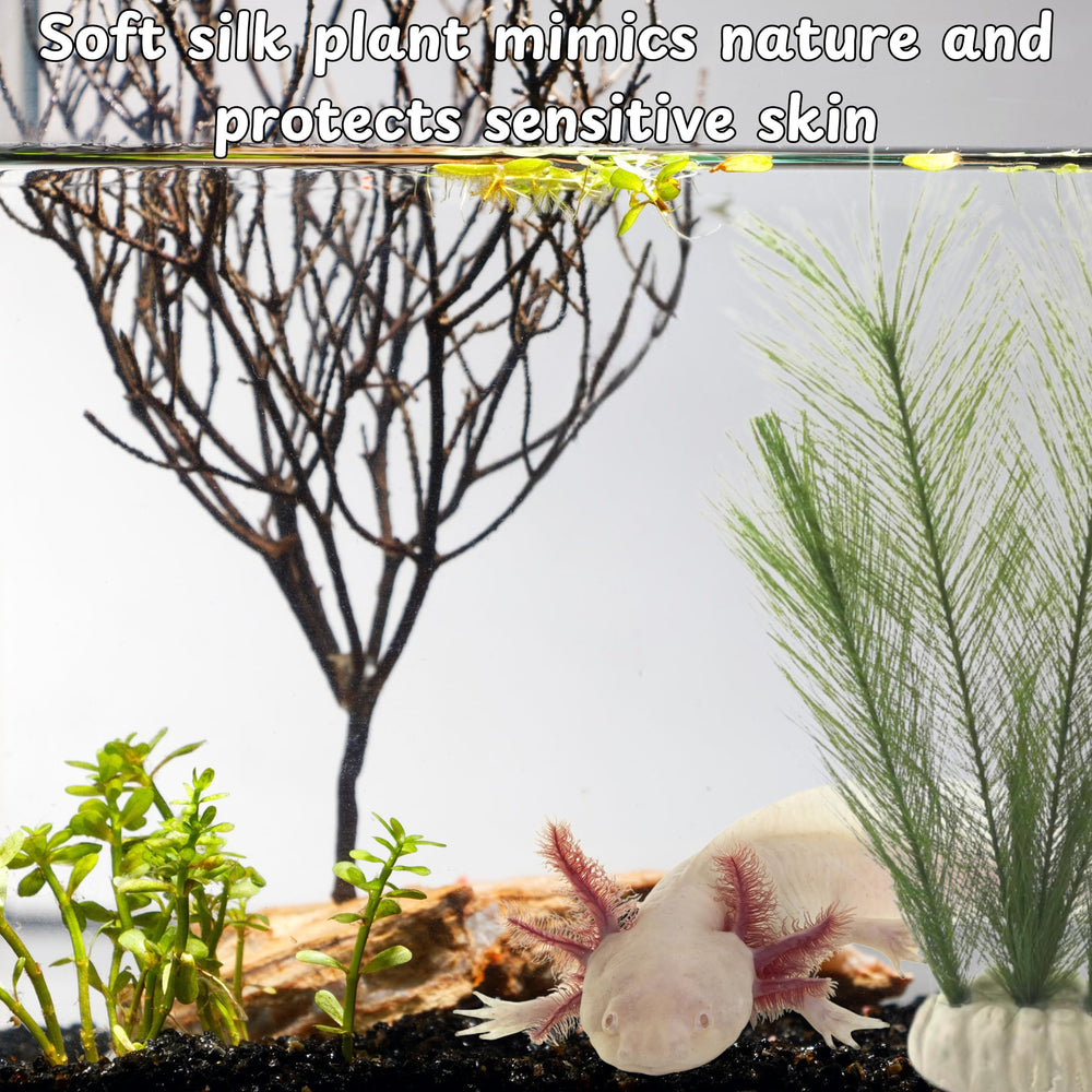 Plantes en soie Homedy Crafts pour aquarium, durable et sûre.