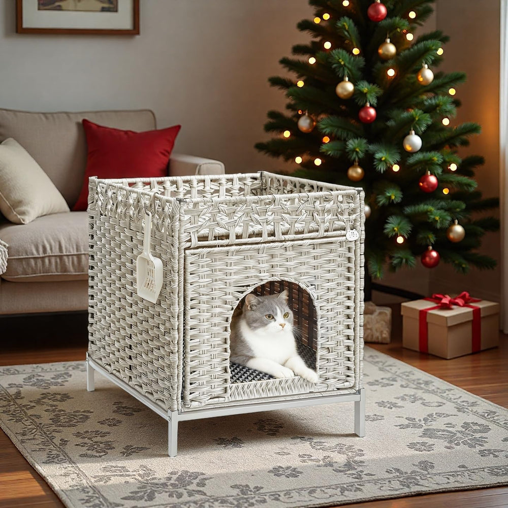 Homegroove deco-chat-interieur-gris, ambiance chaleureuse et pratique pour intérieur moderne.