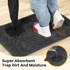 Tapis HOMEK chenille douce offrant confort pour chien