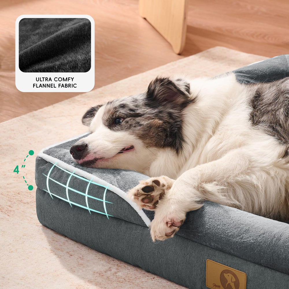 Homemate entree basse facilite l'acces du chien au lit