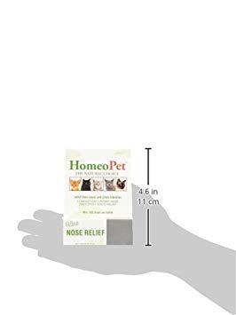 HomeoPet Felin Nez Relief — bouteille 15 ml, soulage temporairement les éternuements.