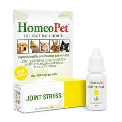 HomeoPet flacon et gouttes, soutien articulaire naturel pour chiens et chats
