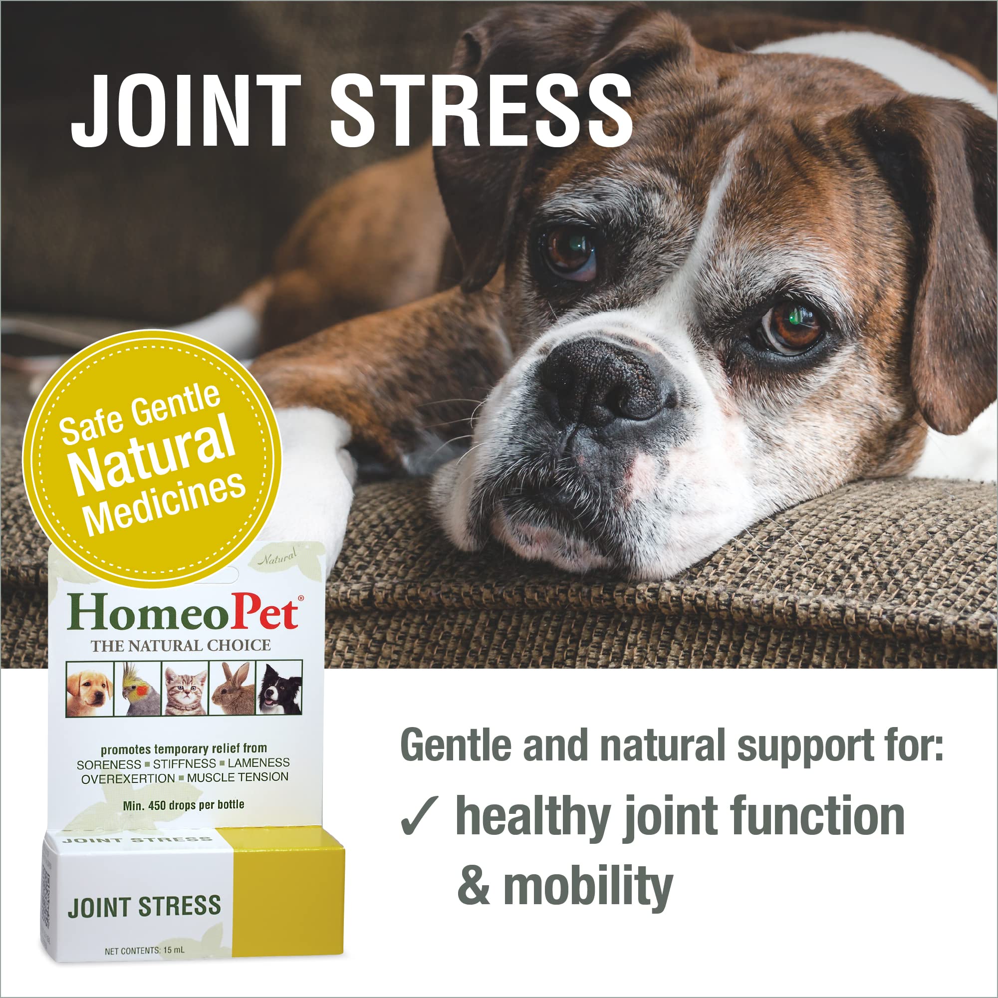 HomeoPet doseur gouttes, dosage facile pour mouvement fluide