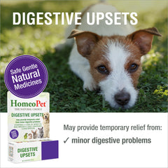 HomeoPet Digestive Upsets – gouttes dans l eau pour administration facile pour chiens et chats.