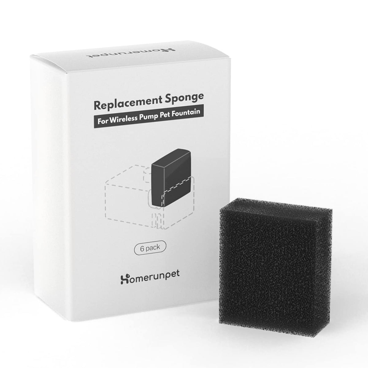 Filtre HomerunPet pour pompe fontaine: eau plus propre pour votre animal.