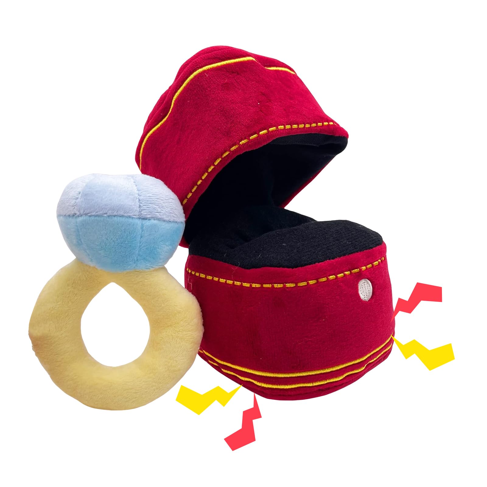 HomeSoGood jouet peluche dentition chien, aide à soulager les gencives lors du jeu.