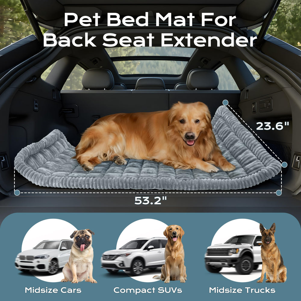HomeTails flanelle douce et chaude du tapis chien pour le confort
