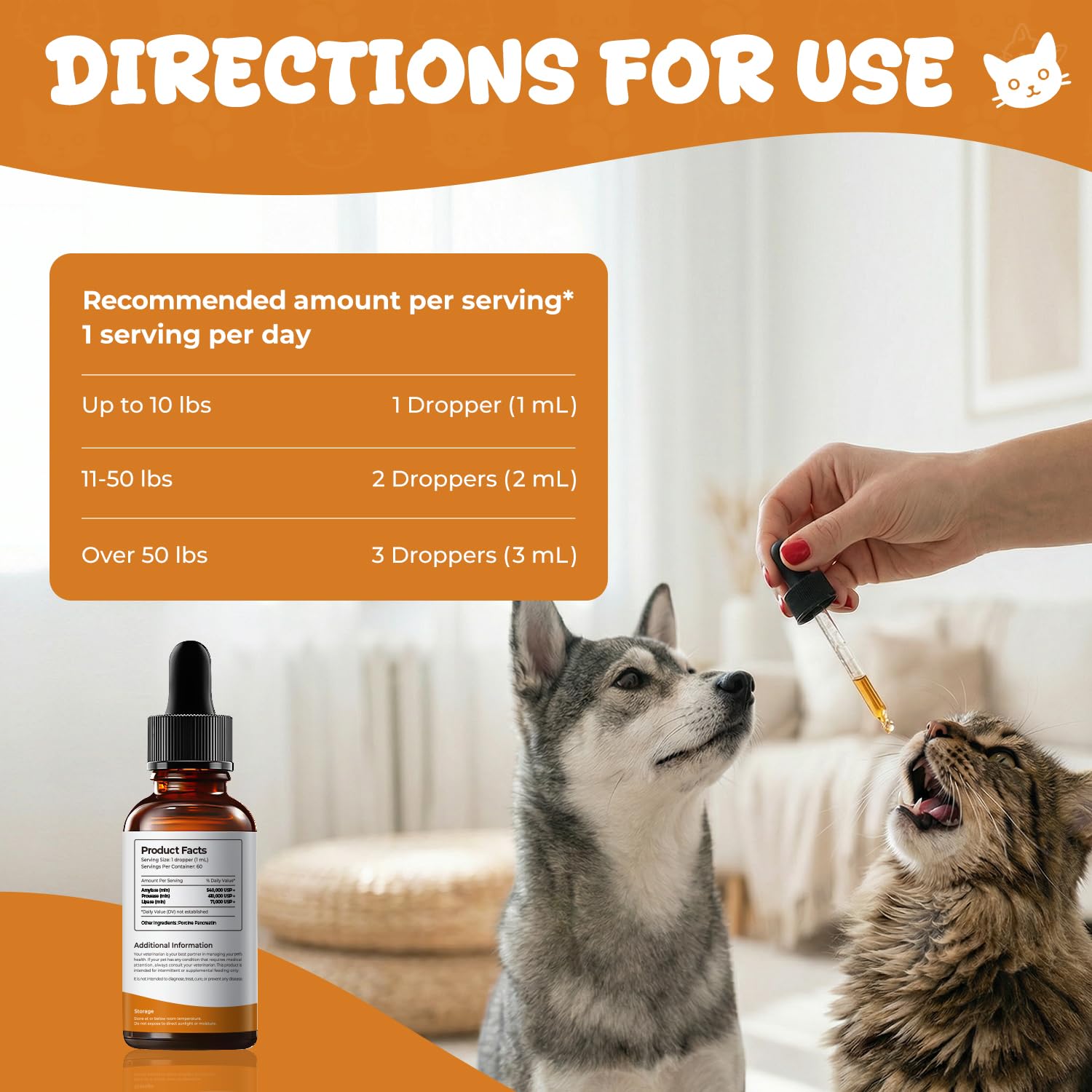 Boîte Homibabis et étiquette, complément digestif pratique pour chiens et chats.