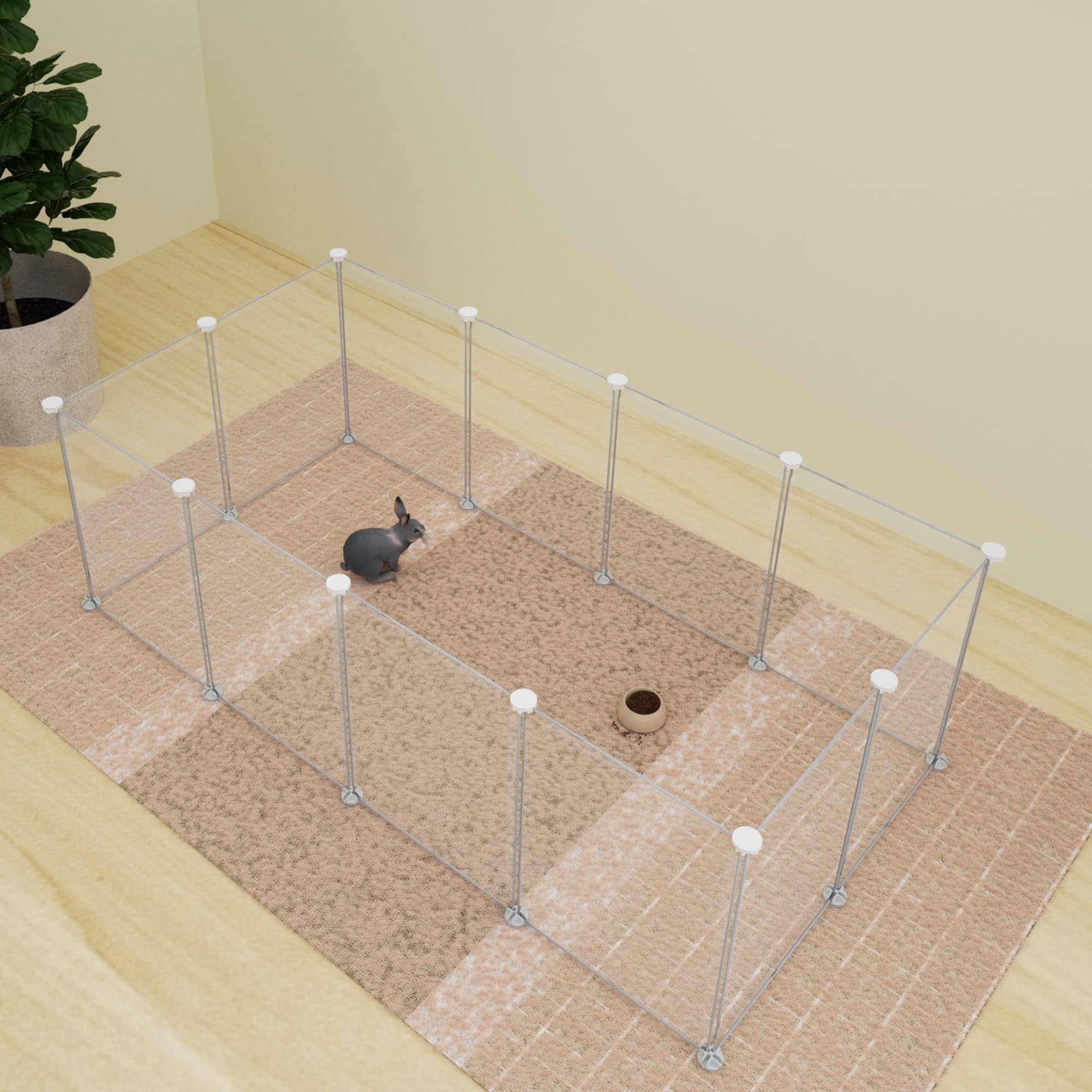 HOMICKER parc : configuration multi-forme pour ajuster hauteur et espace.