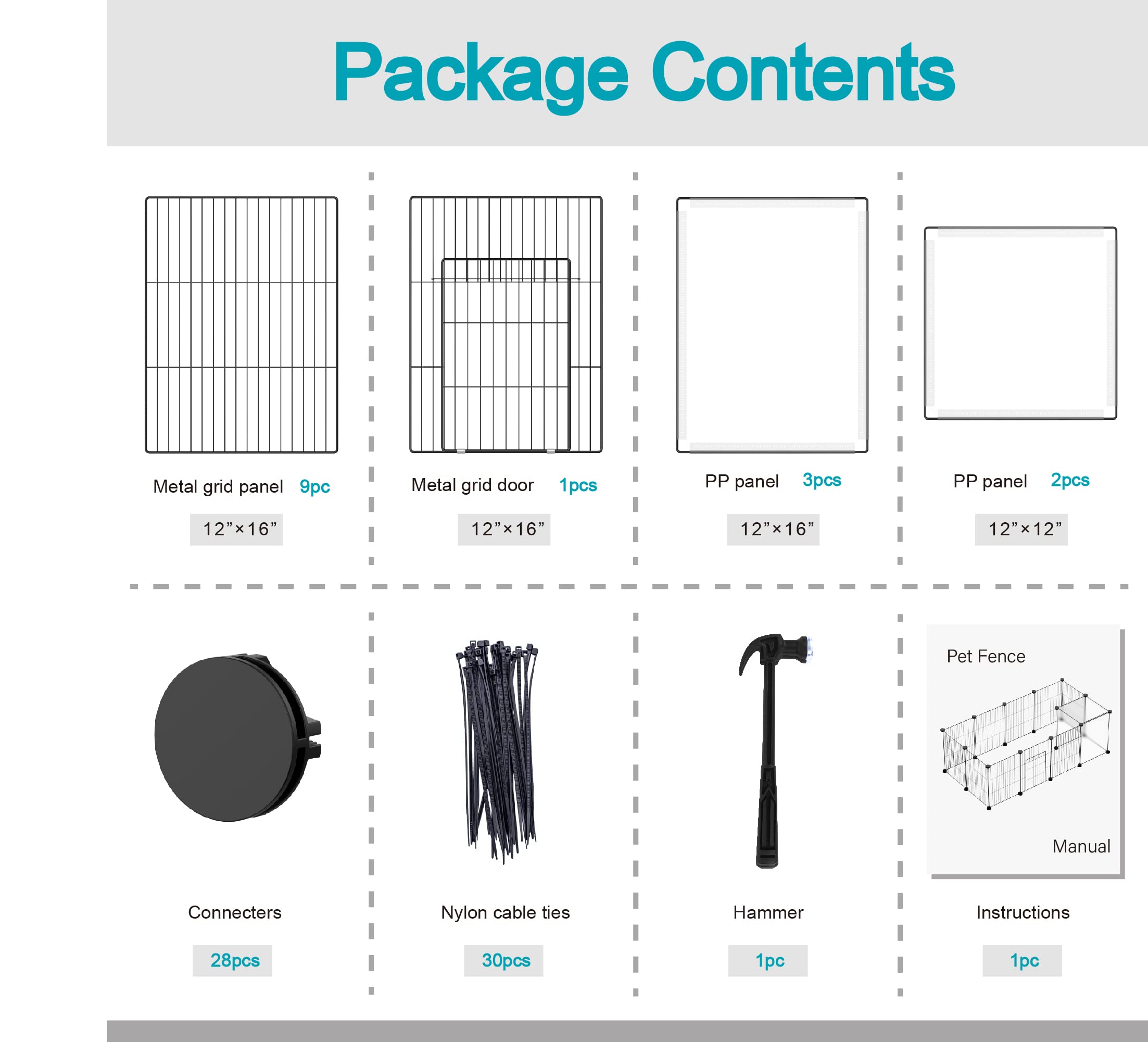 HOMIDEC: dimensions généreuses permettent plusieurs configurations.