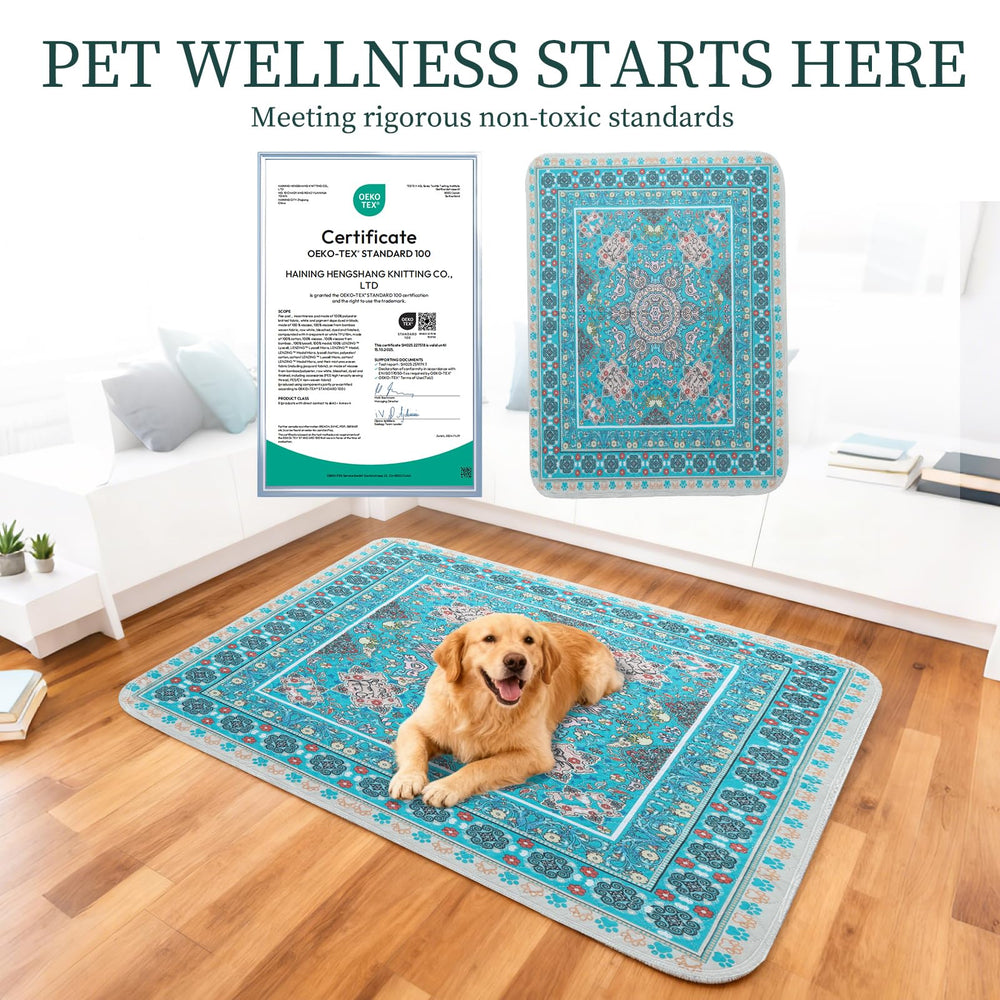 Homimp Tapis-dressage chiot anti-glisse pour séances sûres.