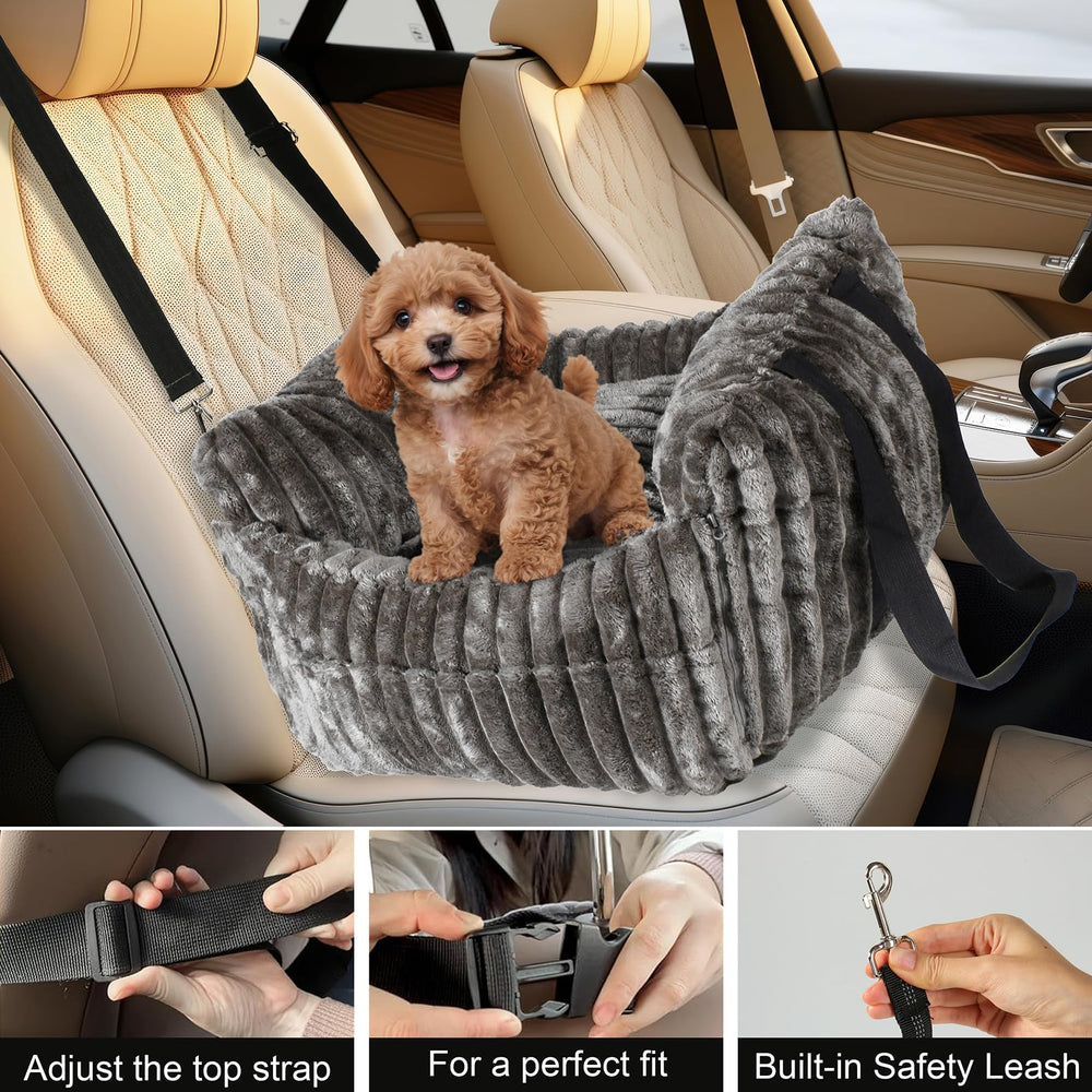 HOMLOVE - hauteur-vue-petits-chien : meilleure vue et surveillance pendant les trajets.