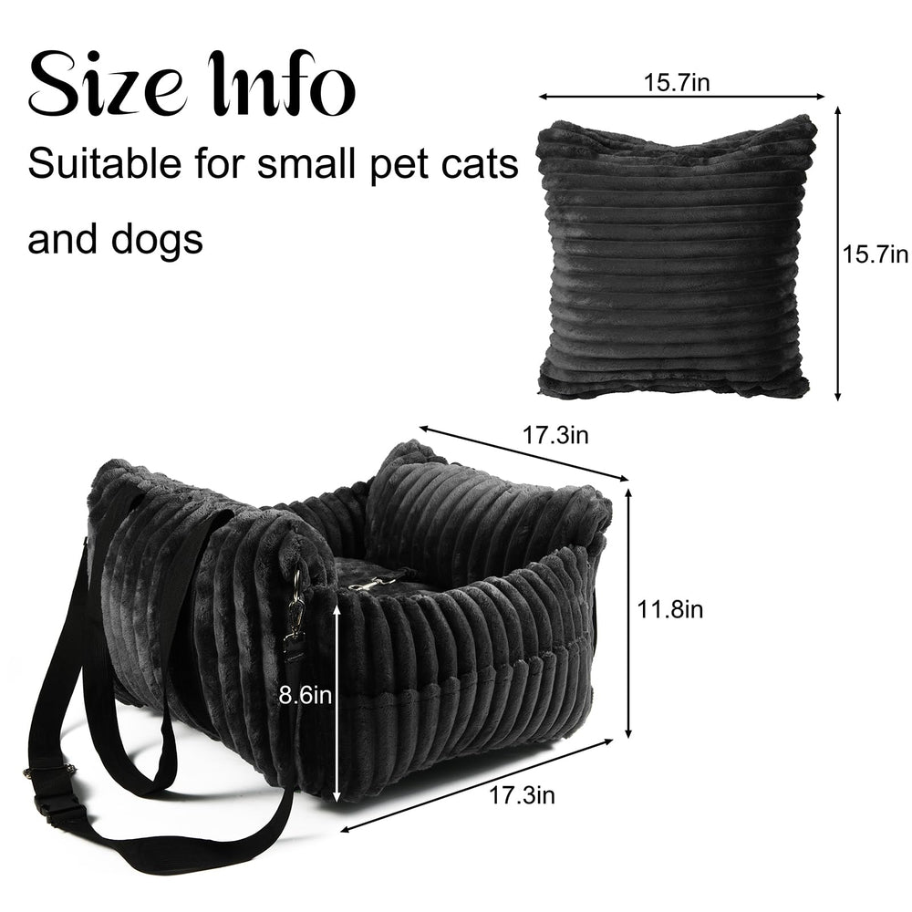 HOMLOVE lit voyage chien détachable et lavable pour un nettoyage facile après la balade.