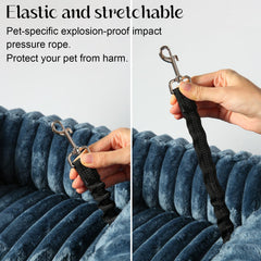 HOMLOVE poches de rangement pour accessoires chien, accès rapide pendant le trajet.
