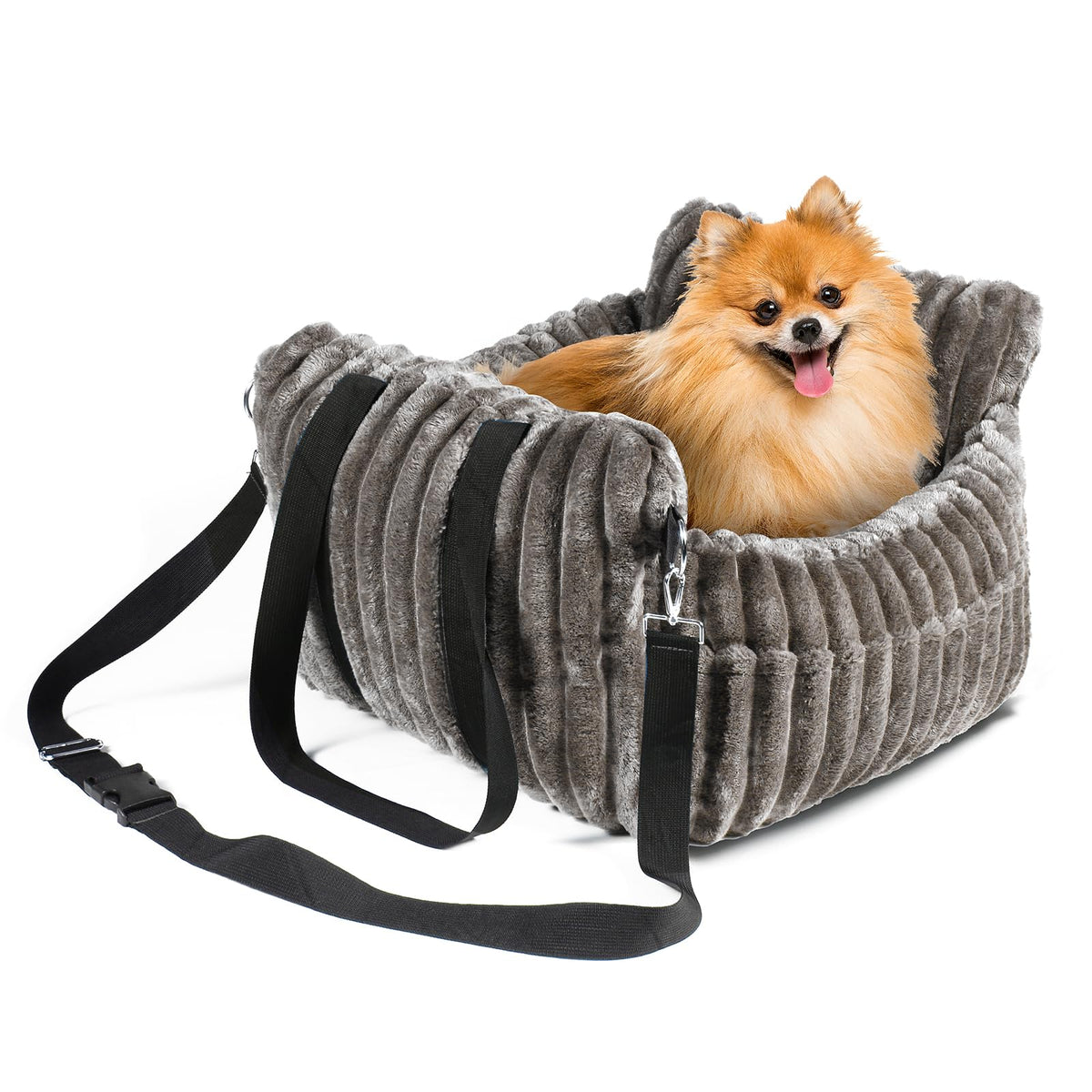 HOMLOVE - siege-voiture-chien-securise : sécurité renforcée pendant les trajets.