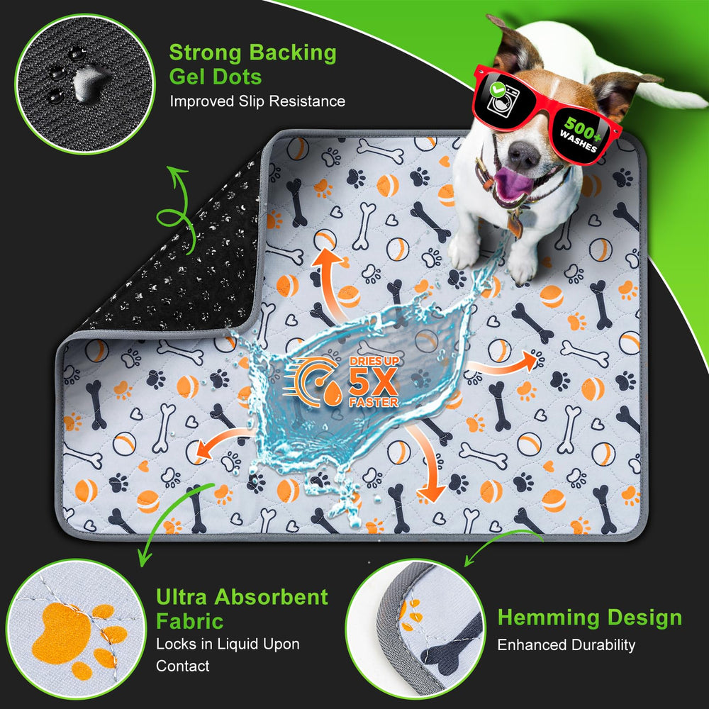 Quatre couches absorbantes Hompet accélèrent le séchage et limitent les fuites.