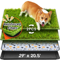 Hompet-tapis-herbe-artificielle-chien-grand, sensation réaliste idéale pour l'entraînement.