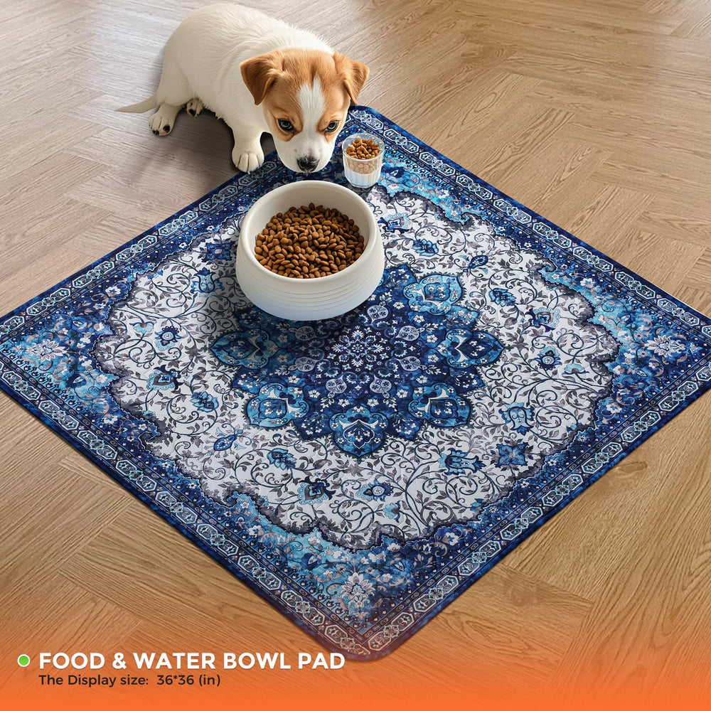 Hompet tapis imperméable avec barrière anti-fuite protégeant le sol.