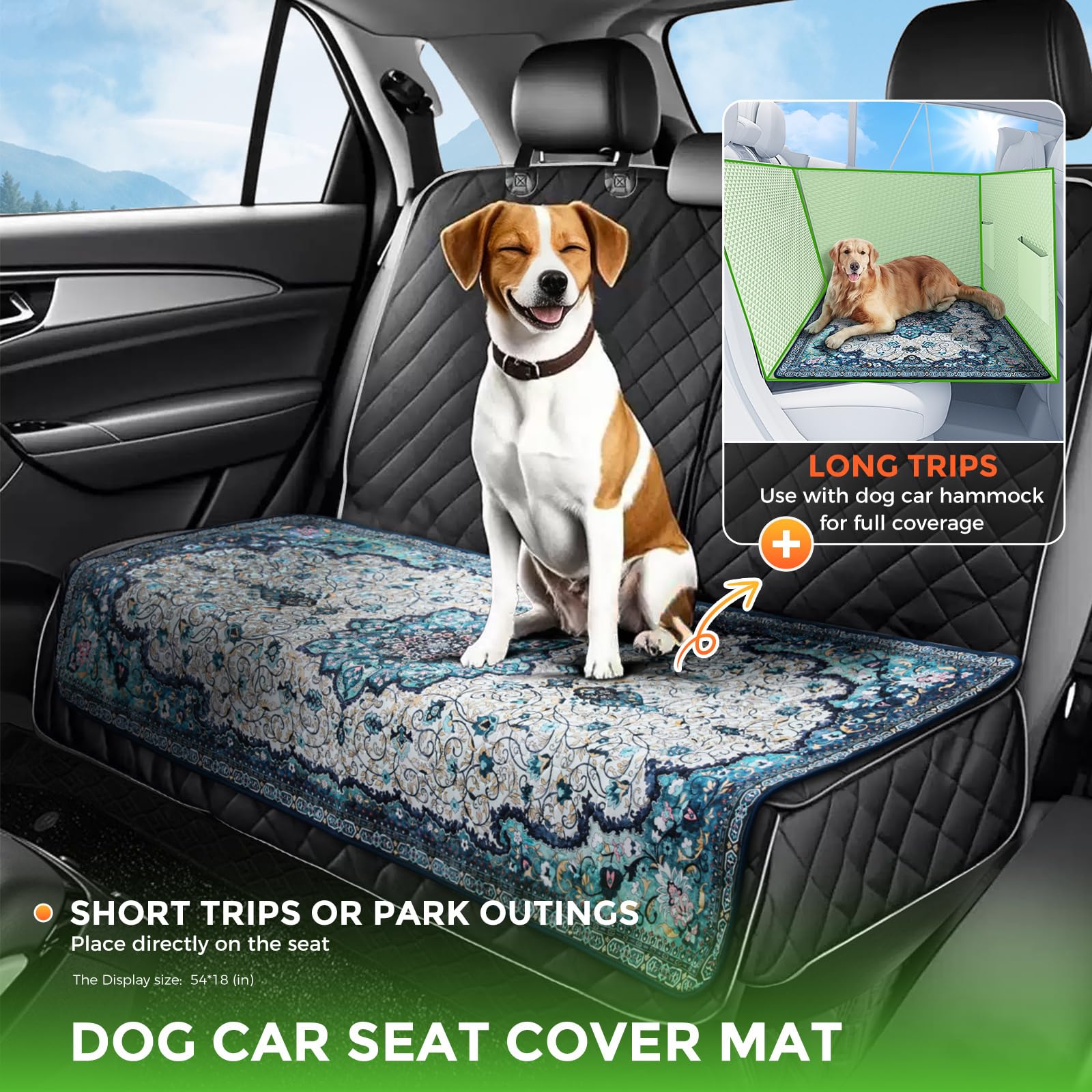 Hompet tapis lavable et rapide à sécher, pratique pour un usage répété.