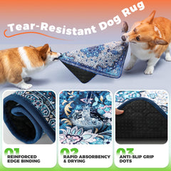 Hompet Tapis Litière – couches imperméables, protection durable contre les déversements.