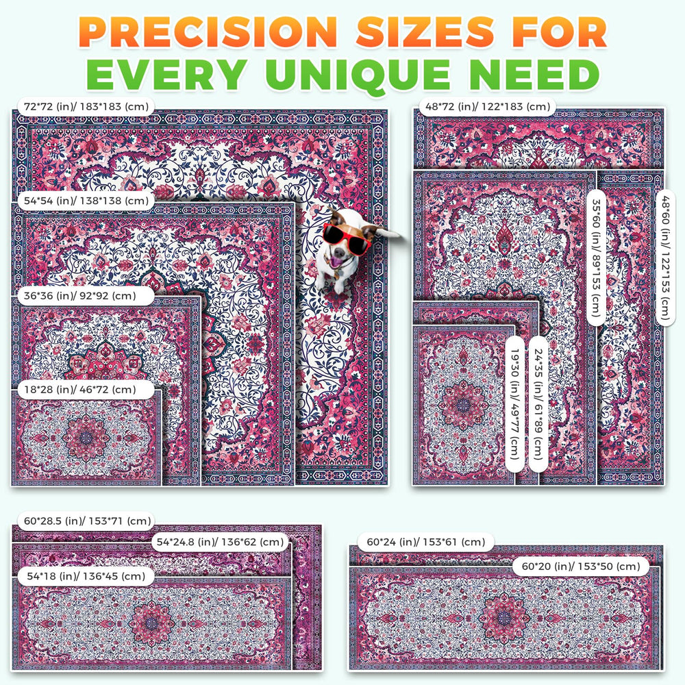 Hompet tapis plisures emballage: plis temporaires à la réception qui se déplient rapidement.