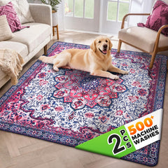 Tapis Hompet porte-chien absorbant protège le sol et nettoie les pattes.