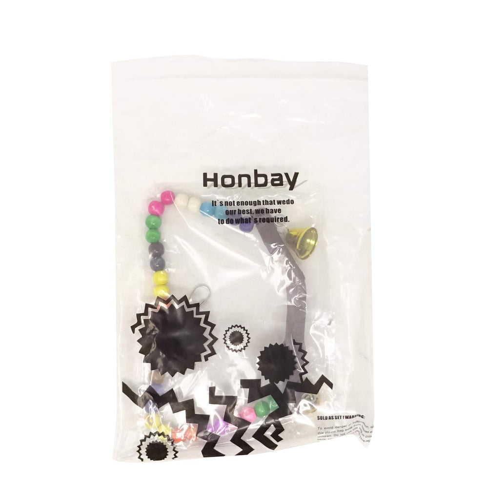 Honbay jouet oiseau multicolore, incite exploration et jeu.