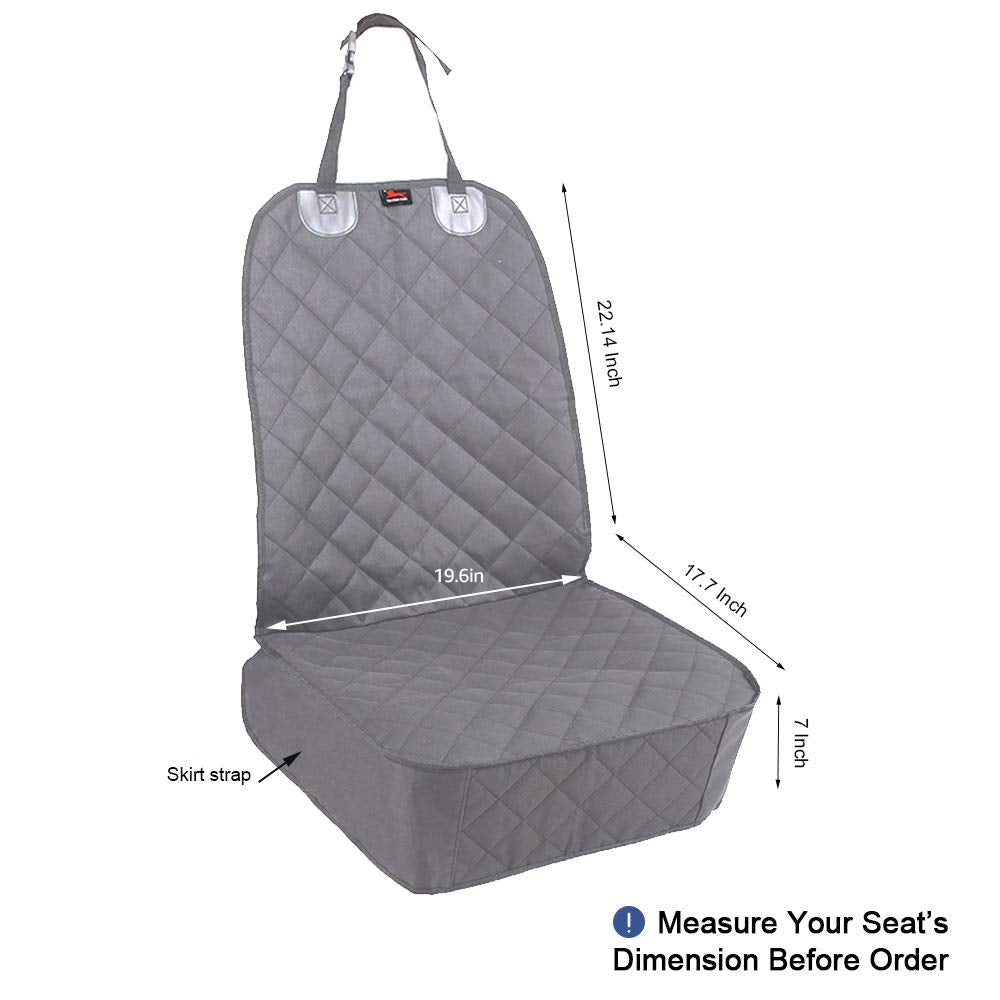 HONEST OUTFITTERS couvre-siège chien anti-glisse, pour trajets plus calmes et sûrs.