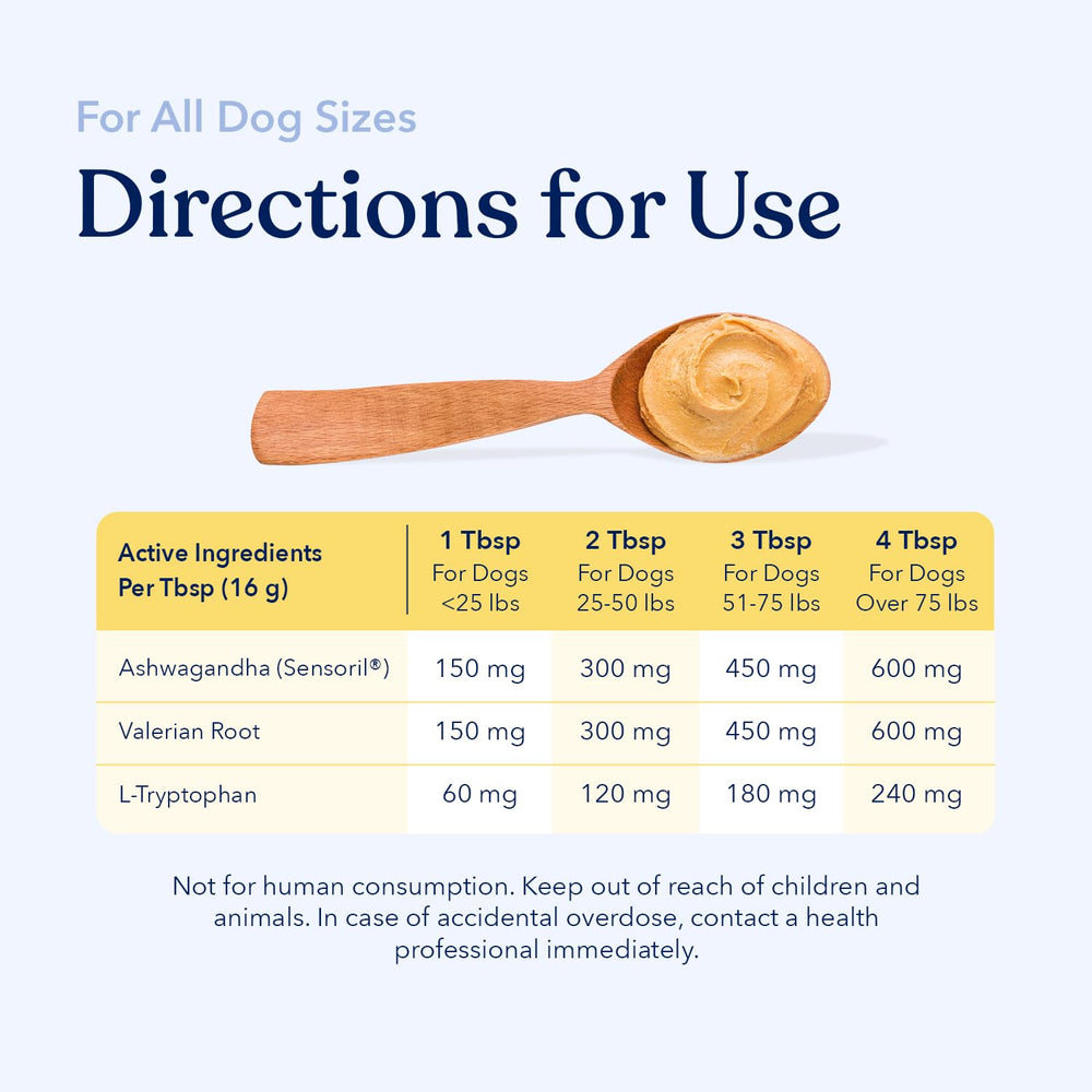Honest Paws Beurre calment pour chien – texture crème onctueuse